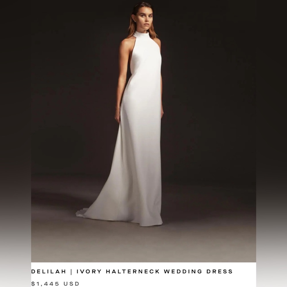GALIA LAHAV halter wedding dress ( IVORY )